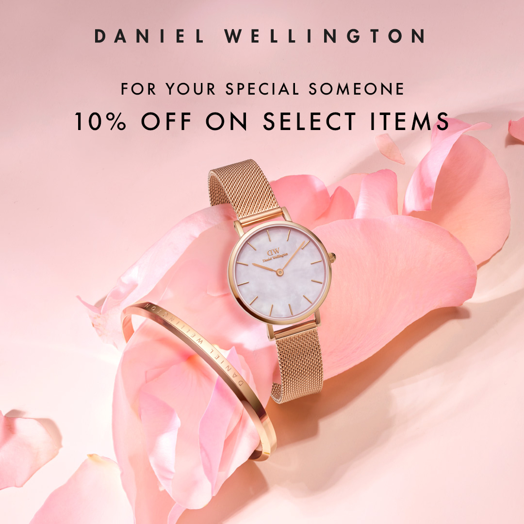 Daniel Wellington 10% Off On Select Items